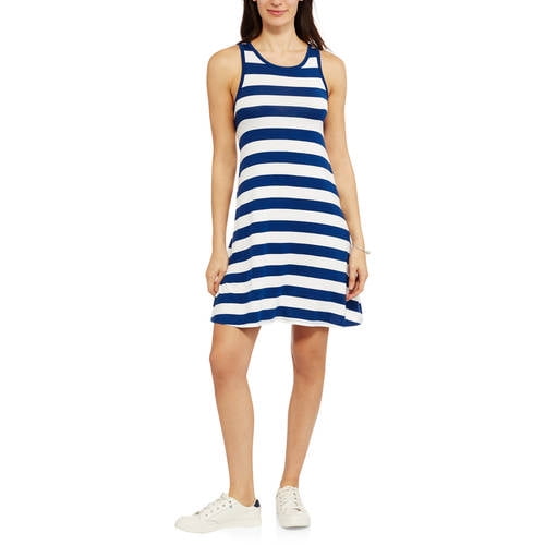 High Neck Swing Dress